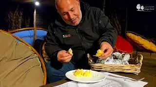 Ancient Lebanese Cooking: Baking Potatoes in Cow Dung  شوي البطاطا بزبل البقر: تقليد لبناني قديم