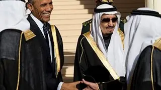 Obama Arrives in Saudi Arabia to Pay Respects