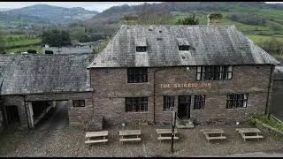 The Skirrid Inn #abergavenny by drone