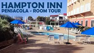 Pensacola Beach hotels | Hampton inn Room Tour | Free Breakfast | Florida best hotels