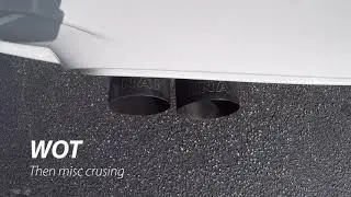 BMW f82 M4 Active Autowerke Equal Length midpipe - DINAN exhaust demo