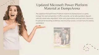 Authentic Microsoft Power Platform Prep Guide From DumpsArena