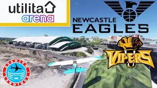 Utilita Arena Newcastle - Microsoft Flight Simulator STADIUM LANDING!