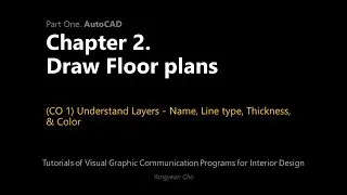 02 - Draw Floor plans - CO 1 - Understand Layers - Name, Line type, Thickness, & Color