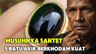 Santet mental‼️ 5 BATU AKIK BERTUAH perlindungan paling di segani dunia gaib 