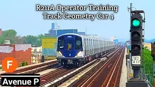 IND Culver Line: (F) Action @Avenue P + R211A Operator Training & TGC4