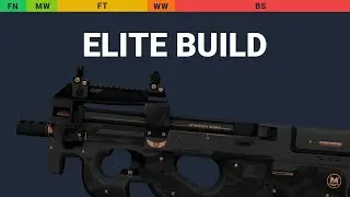 P90 Elite Build - Skin Float And Wear Preview