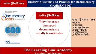Why ocean transport documents usually transferable?