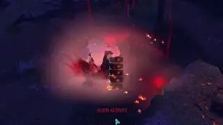 Sectopod Destroys Self with Cluster Bomb