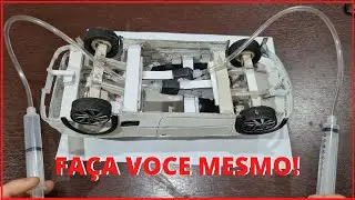 SUSPENSÃO A AR COM PAPEL SERINGAS PASSO A PASSO PARA MINIATURAS
