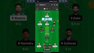 MI vs CSK Dream11 Prediction | Dream 11 Team | IPL 2024 MATCH-29 #shorts