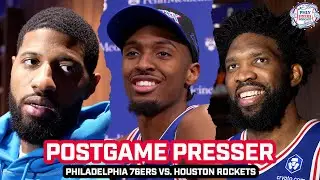 Joel Embiid, Tyrese Maxey react to thrilling overtime win over Rockets