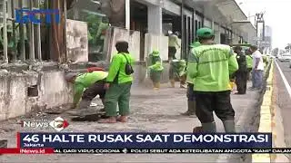Masih dalam Perbaikan, Halte Transjakarta Sudah Kembali Beroperasi - SIP 13/10