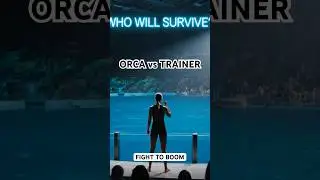 ORCA vs TRAINER 🐋✨ HOAX TURNED BOOM | Before BOOM Edition #orca #shorts #beforeboom #deadcam