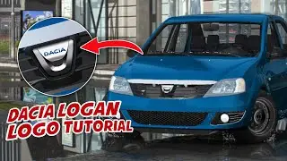 Dacia Logan Logo Design Tutorial Car Parking Multiplayer 
