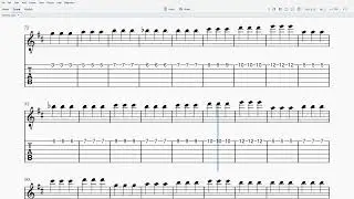 Blasphemous 2 Corona de Siete Azahares Guitar Tab