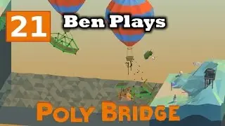 Poly Bridge 21 - Swing Back and Swing Jumps