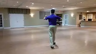 Country 2 step - basic, promenade, with an inside turn