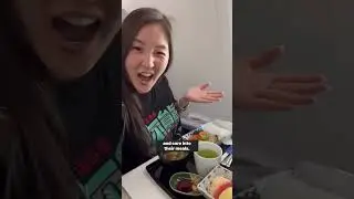 ✈️ What I ate on ANA Business Class - Part 1 ✈️