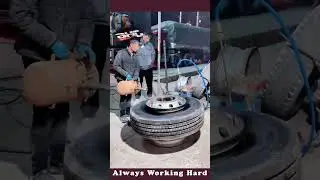 The Process Of Removing A Tire From A Wheel