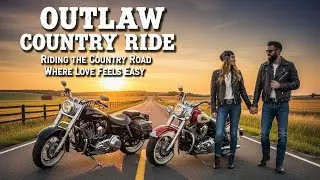 Best Music Outlaw Country Ride 🔥 Riding the Country Road Where Love Feels Easy