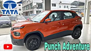 2022 Tata punch Adventure MT | Atomic orange Colour | Walk Around Video