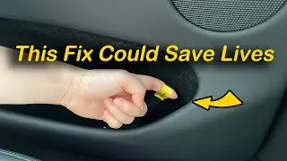 Rear Passengers Struggle to Escape? Fix This Hidden Danger in Model Y Juniper!
