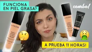 😳 LANCOME ULTRA WEAR... A PRUEBA DE PIEL GRASA? 🤮 | KAREN GUP