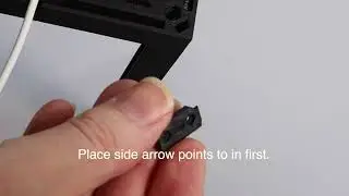 Modular Lantern LED Kit install including cable clip