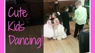 Cute Kids Dancing at Wedding Reception - darcyandbrian