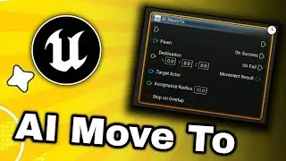 Unreal Engine 5 AI: Move to Blueprint Code | Easy Tutorial for Beginners! #tutorial  #ue5