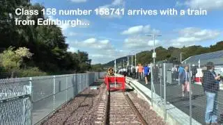 Scottish Railway Explorations   Tweedbank Station   10th September 2015