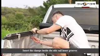 Soft Locking Roll Up Truck Bed Tonneau Cover Compatible with 2015-2025 F150