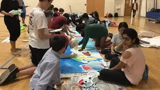 Spirit Banner Timelapse - Sophomore Class of 2021