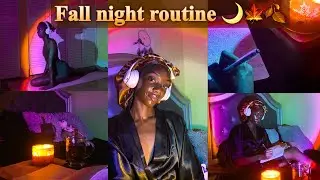My Cozy Fall Night Routine | Reset, Unwind & Romanticize Your Evenings 🍁