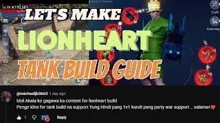 MIR4 GUIDE: LION HEART TANK BUILD TEAM FIGHT BUILD GUIDE