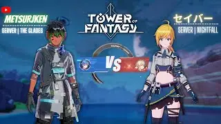 Tower Of Fantasy PVP | Saber (me) vs Metsu (Best Huma)