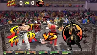 The Absolute Best Team Based Rumble Of All Time!! (Street Fighter vs Mortal Kombat!)