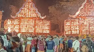 ചെറിയനാട് സുബ്രഹ്മണ്യസ്വാമി ക്ഷേത്രത്തിലെ വിളക്ക് തിരുപ്പുറപ്പാട്.