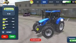 New Holland Tractor 🚜 | Truck Simulator : Ultimate Gameplay ‼️ Mastering the Roads
