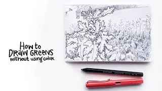How To Draw Greens Without Using Color