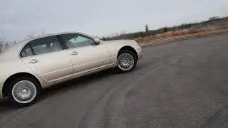 Lexus LS430 custom exhaust. H pipe, cat delete