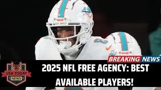 Top 2025 NFL Free Agents: Where Will They Sign? । USA TODAY NEWS