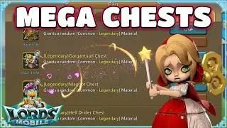 CHESTS! THEN KVK BEGINS! LORDS MOBILE