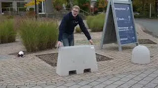 Diephaus Betonpoller im Detail &ndash; Sicherheit, Design & Funktion vereint | Absperrung mit System