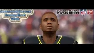 Madden 13: Connected Careers Creation RB