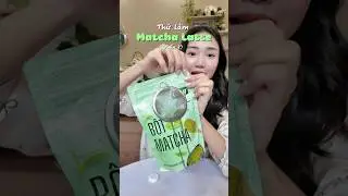 (Phần 2) Thử l&agrave;m matcha latte tại nh&agrave; 🧐 #suonsochomie #shortvideo #troll #conlasuonthui #mukbang