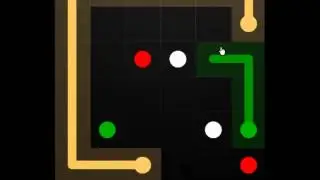 flow game facebook - beginners pack level 52 Connect the dots