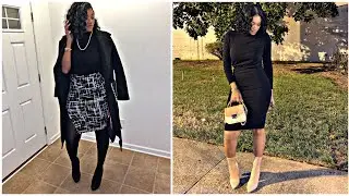 EXTREMELY TALL GIRL TRY ON HAUL || TALL & CURVY PROFESSIONAL ATTIRE 5’9 to 6’4