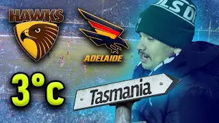 САМАЯ ХОЛОДНАЯ ИГРА AFL, НА КОТОРОЙ Я ПОСЕЩАЛ!! Видеоблог «Лонсестон Тасмания»!!!